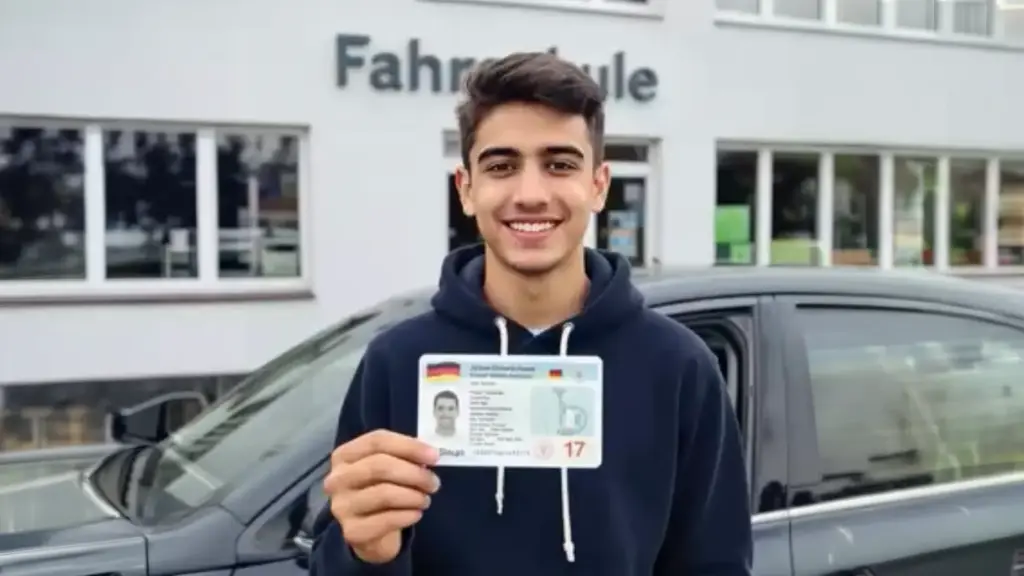 Driving license at 17 in Germany