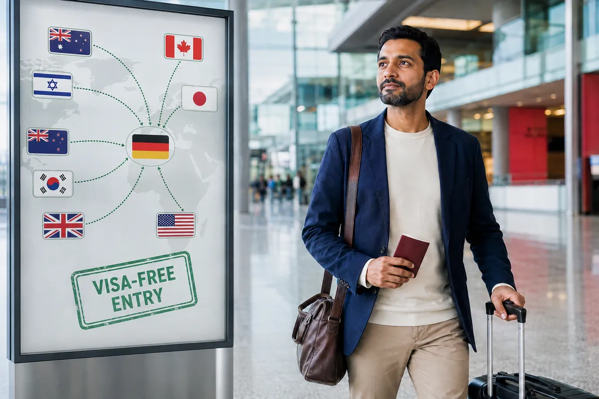 Visa-free entry to Germany: When are you allowed to work?